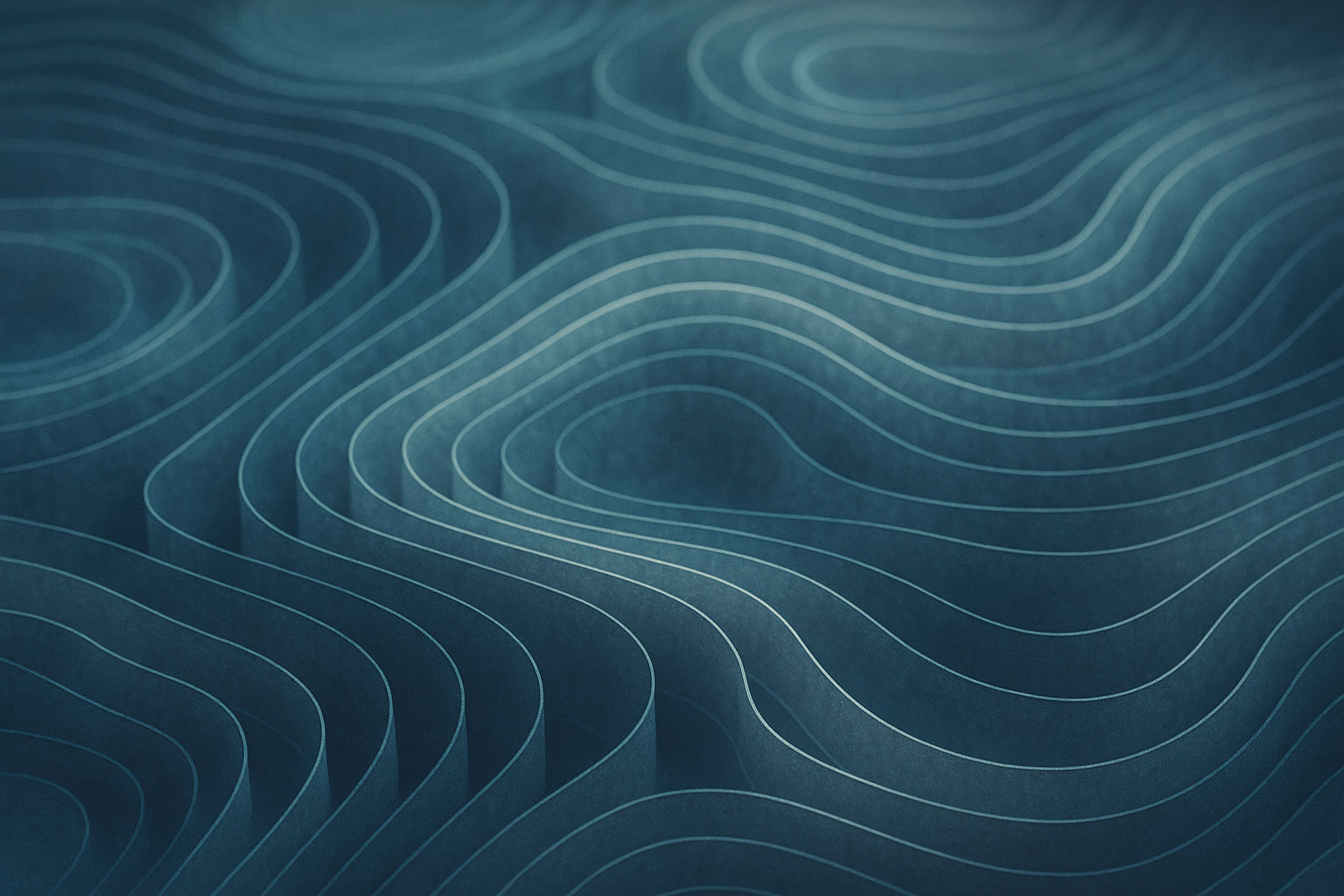 Abstract depiction of subconscious reprogramming with shifting patterns