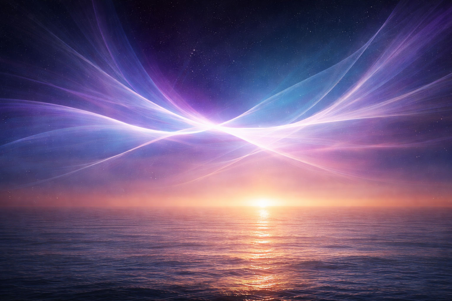 Abstract light flow represents how to raise your vibration by releasing tension and restoring balance.