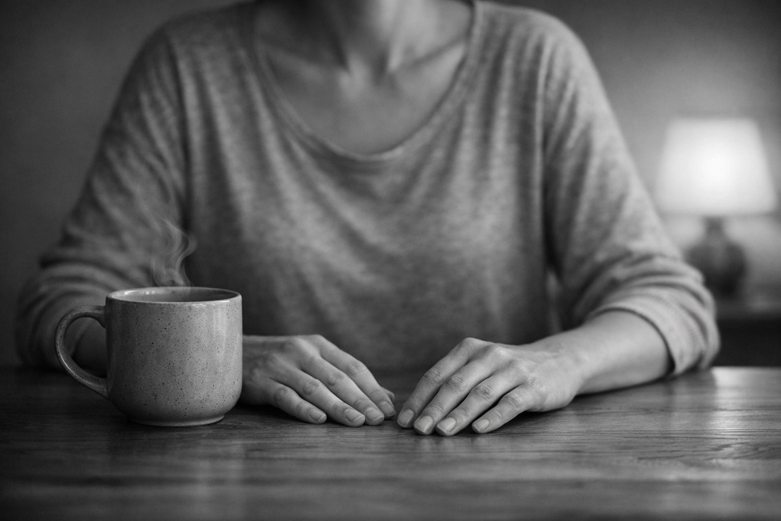 Grounded pause where self concept affirmations settle into the nervous system gently