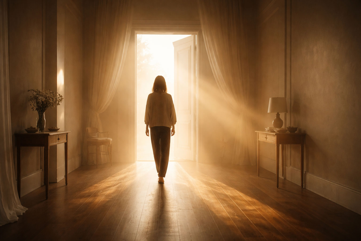 Emerging freedom after why letting go feels like losing control