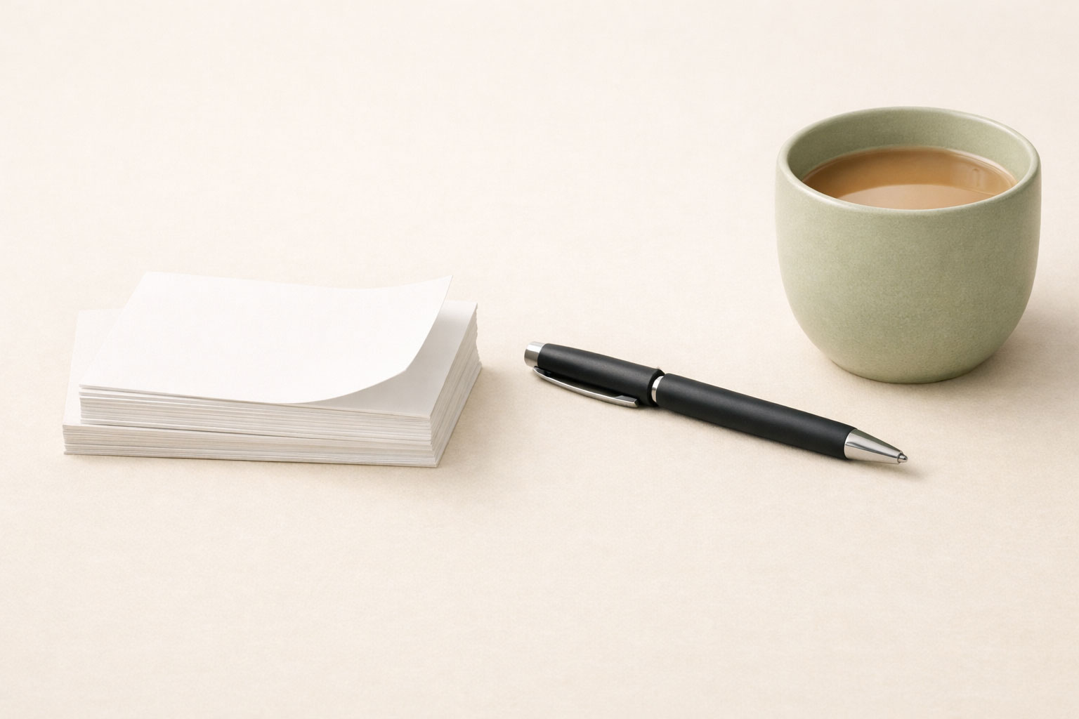 Blank index cards and pen, scripts for how to stop people pleasing without feeling guilty.