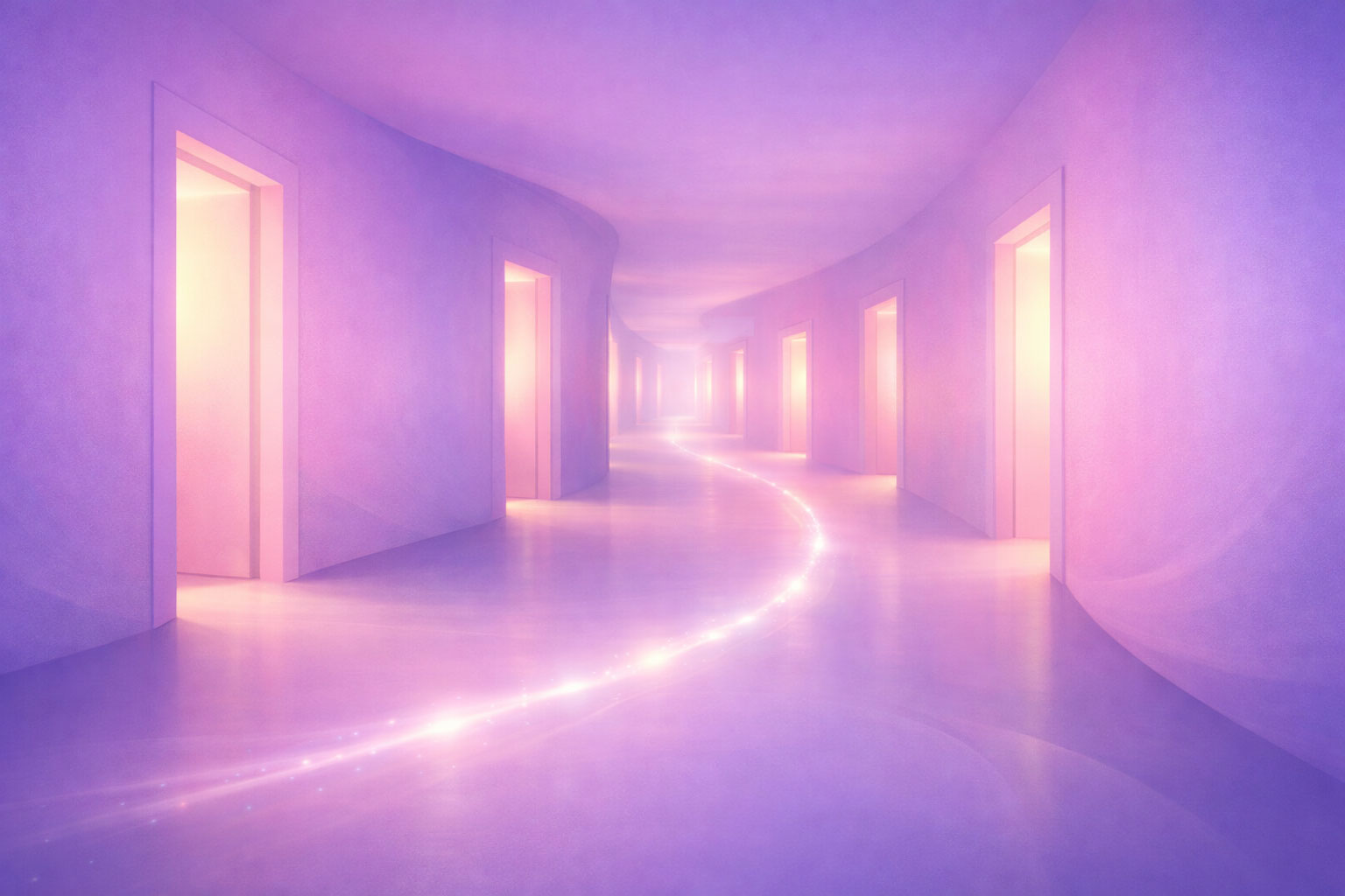 Visual metaphor for how to stop ruminating about the past and return to present.